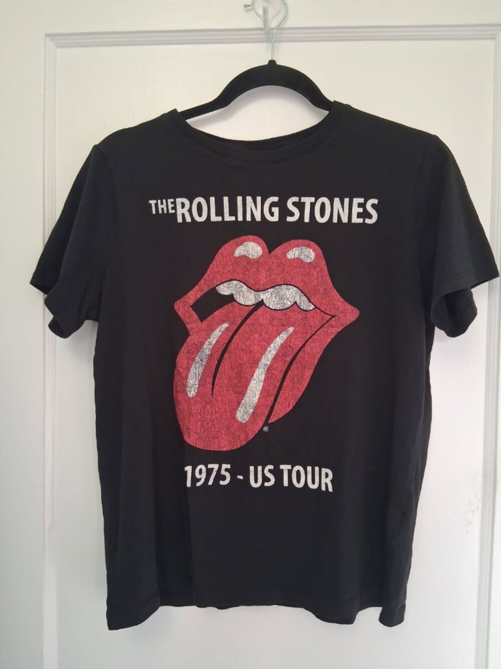 Men's H&M Rolling Stones Distressed T-Shirt